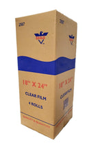 Load image into Gallery viewer, 4 Rolls - Plastic Roll Bags for Fruits, Vegetable, Bread, Food Storage Clear Bags (18"x24")